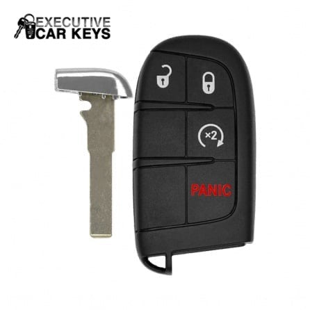 Jeep Compass 2017-2025+ (4 Button) Remote Start Key Fob Replacement | Executive Car Keys