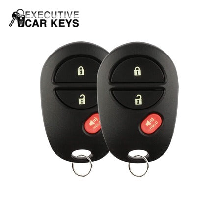 Toyota Tundra 2007-2018 (Remote) 2 Pack Key Fob Replacement | Executive Car Keys