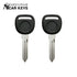 Executive Car Keys - Pontiac Bonneville 2000-2005 (Transponder Chip Key) 2 Pack