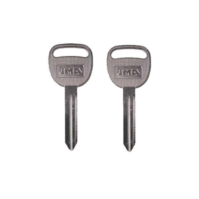 GMC Envoy 2002-2009 (B102 - GM39 - P1113) - GM - Metal Key Blank (Pack Of 2)