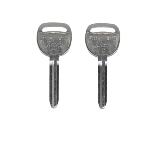 B110 / P1114 / B108/ Toy43R Metal Key Blank (Pack Of 2)