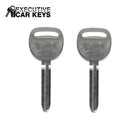 Chevrolet Metal Key Blank – B110 / P1114 / Toy43R (Pack Of 2)