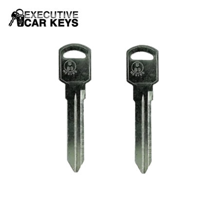 Executive Car Keys - B89 metal key blank