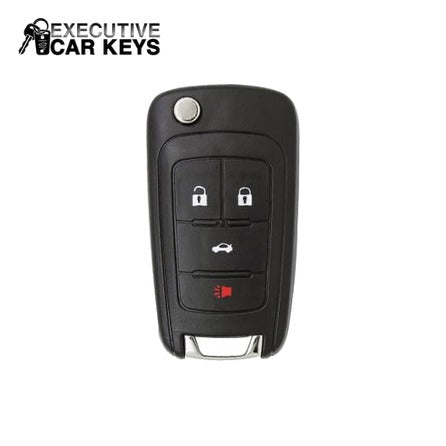 Chevrolet Cruze 2010-2016 (Turn Ignition) 4 Button Key Fob Replacement | Executive Car Keys
