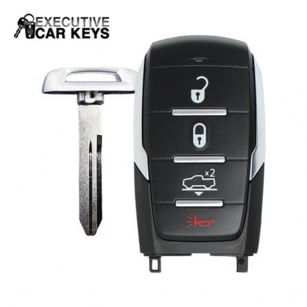Dodge RAM 1500 2019-2024+ (4 Button) Tailgate Key Fob Replacement | Executive Car Keys