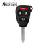 Jeep Wrangler 2007-2018 (4 Button) Remote Start Key Fob Replacement | Executive Car Keys