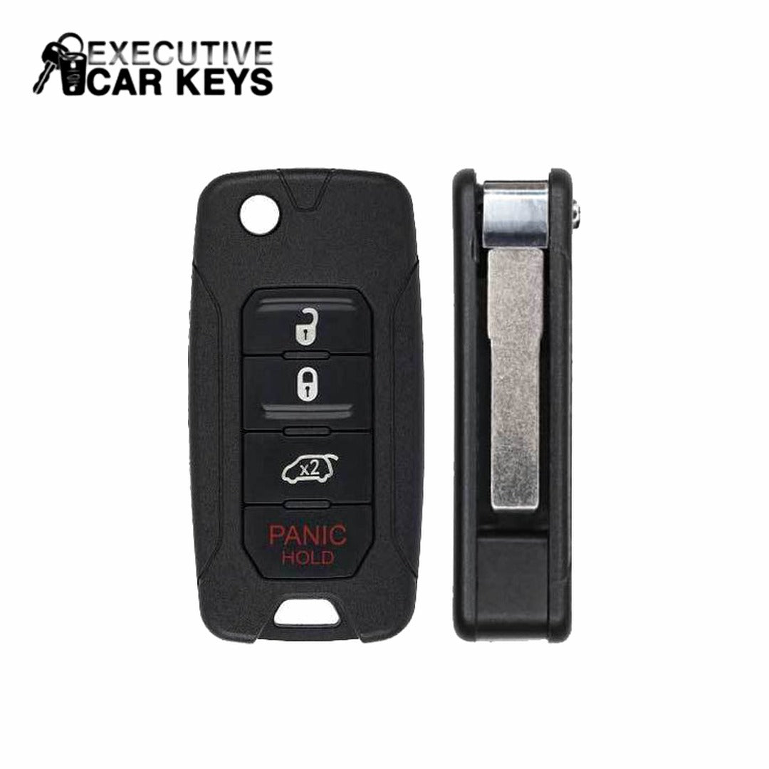 Jeep Renegade 2015-2020 (4 Button) (Flip Key) 2ADFTFI5AM433TX 433MHz | Executive Car Keys