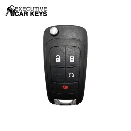 Chevrolet Equinox 2010-2019 (Turn Ignition) 4 Button (Remote Start) Key Fob Replacement | Executive Car Keys