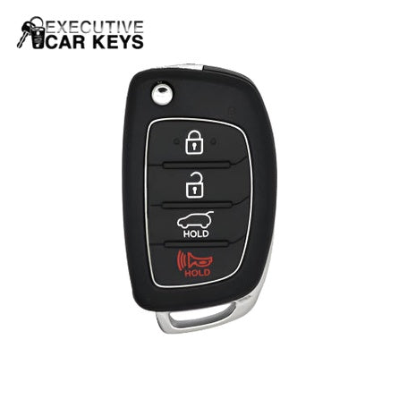 Hyundai Santa Fe 2017-2019 (4-Button) Flip Key | Executive Car Keys