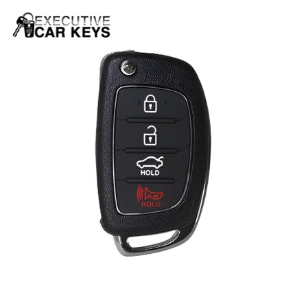 Hyundai Sonata 2014-2017 (4-Button) Flip-Key | Executive Car Keys