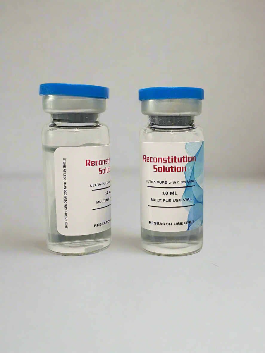 Bacteriostatic Water Reconstitution Solution 2-Pack - 10ml - Crystal-clear quality in Premium Vials | Made in USA