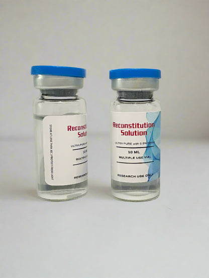 Bacteriostatic Water Reconstitution Solution 2-Pack - 10ml - Crystal-clear quality in Premium Vials | Made in USA