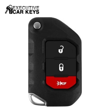 Jeep Wrangler 2018-2025+ (3 Button) Key Fob Replacement | Executive Car Keys