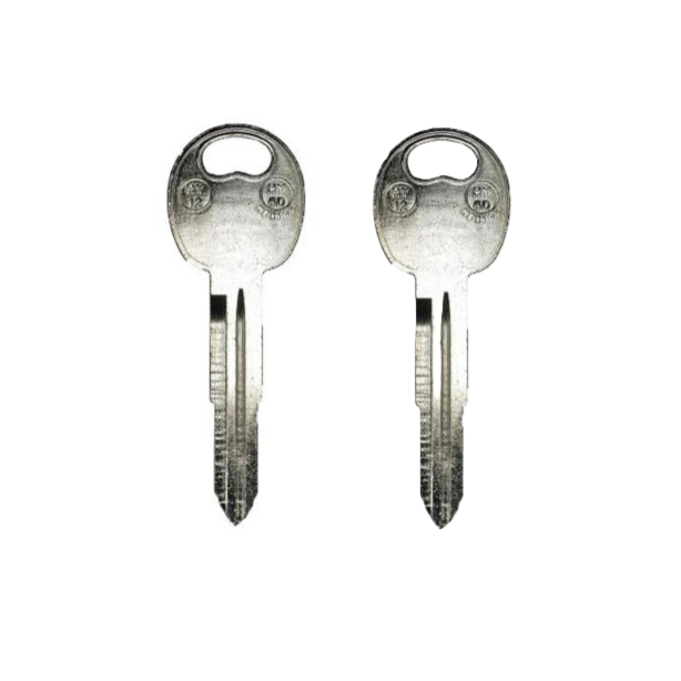 1995-2006 Hyundai Sonata (HY12 / X232) - Hyundai / Kia Metal Key (Pack Of 2)