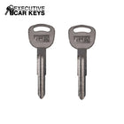 Kia Spectra 1998-2004 (KK4- X267) - Hyundai / Kia / Metal Key Blank (Pack Of 2)