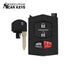 Mazda6 2005-2008 (4 Button) Key Fob Replacement | Executive Car Keys