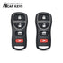Executive Car Keys - 2007-2012 Nissan Sentra (Remote) 2 Pack