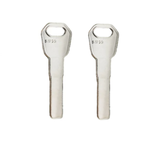 SIP22 - Fiat - Chrysler - High Security - Metal Keys Blank (Pack Of 2)