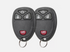 GMC Yukon 2007–2014 key fob replacement