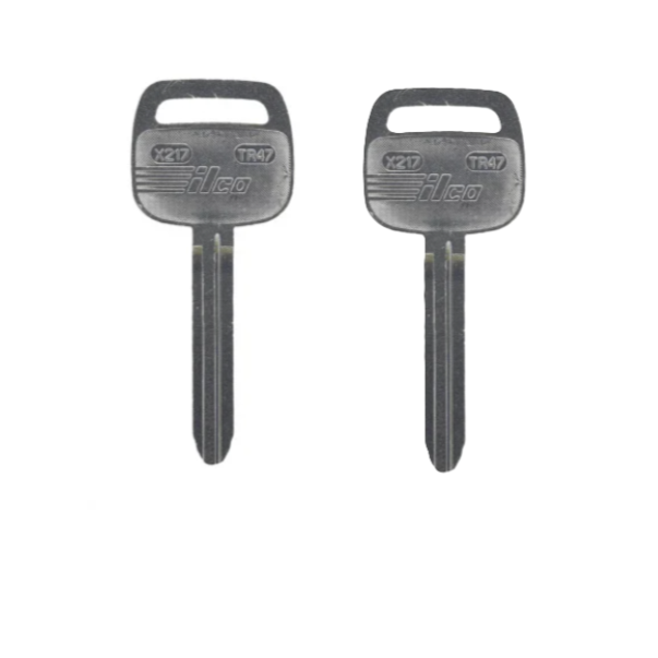 TR47 - TOYO-15 - X217 - Toyota - Metal Key Blank (Pack Of 2)