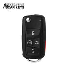 Volkswagen Passat 2010-2017 (Flip Key) 4 Button