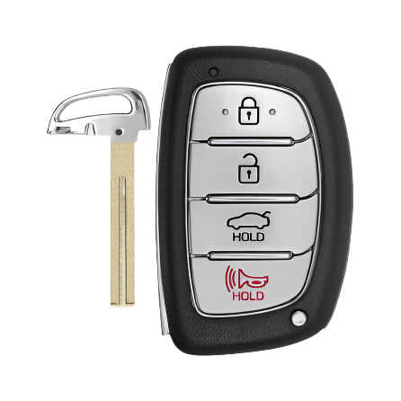 Hyundai Sonata 2018-2019 (4-Button) Smart Key